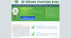 Desktop Screenshot of de-starters-bvba.be